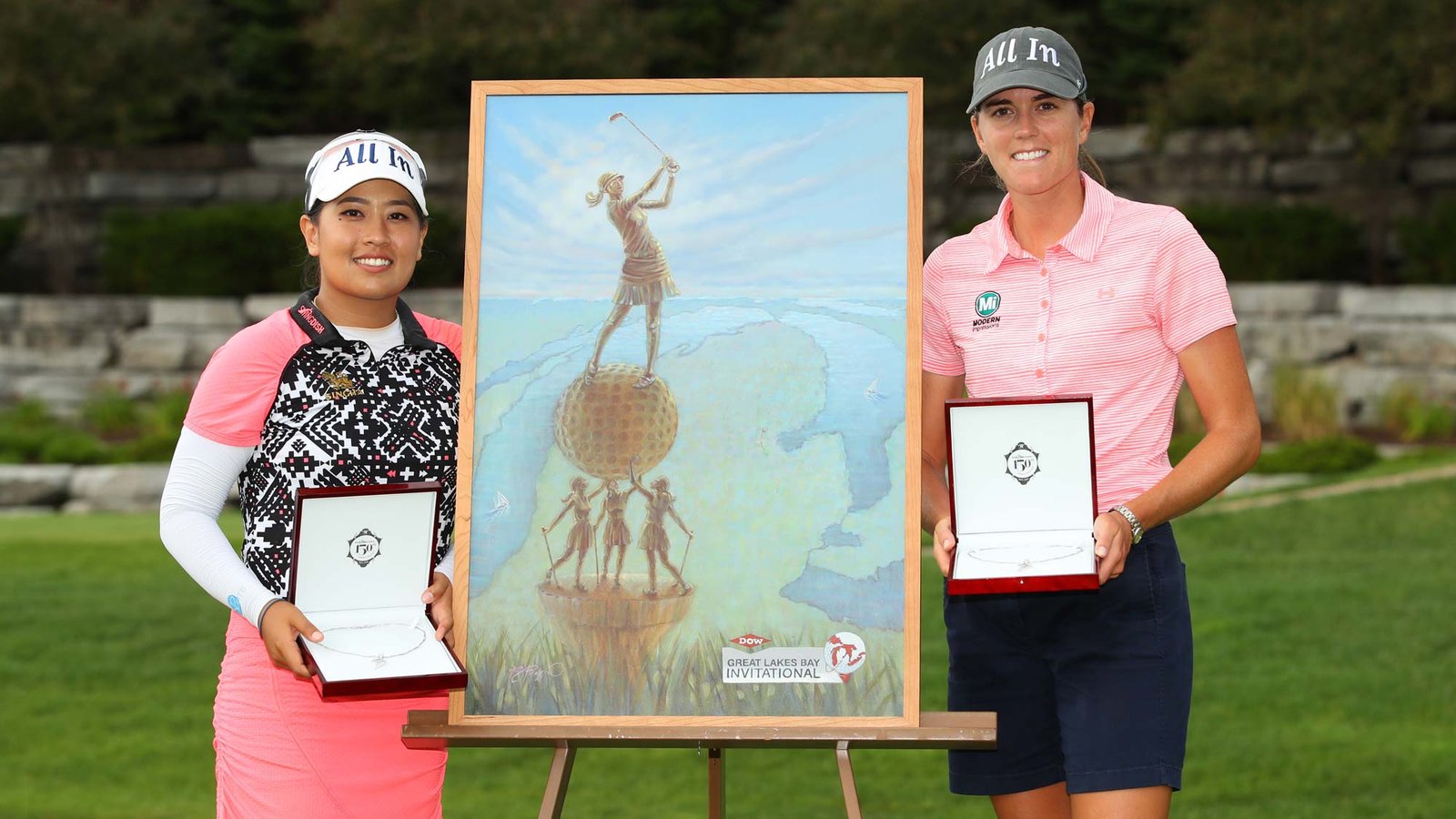 2019 defending champs Cydney Clanton and Jasmine Suwannapura