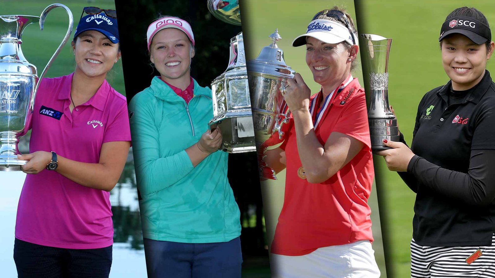 This year's major winners -- Ko, Henderson, Lang and Jutanugarn