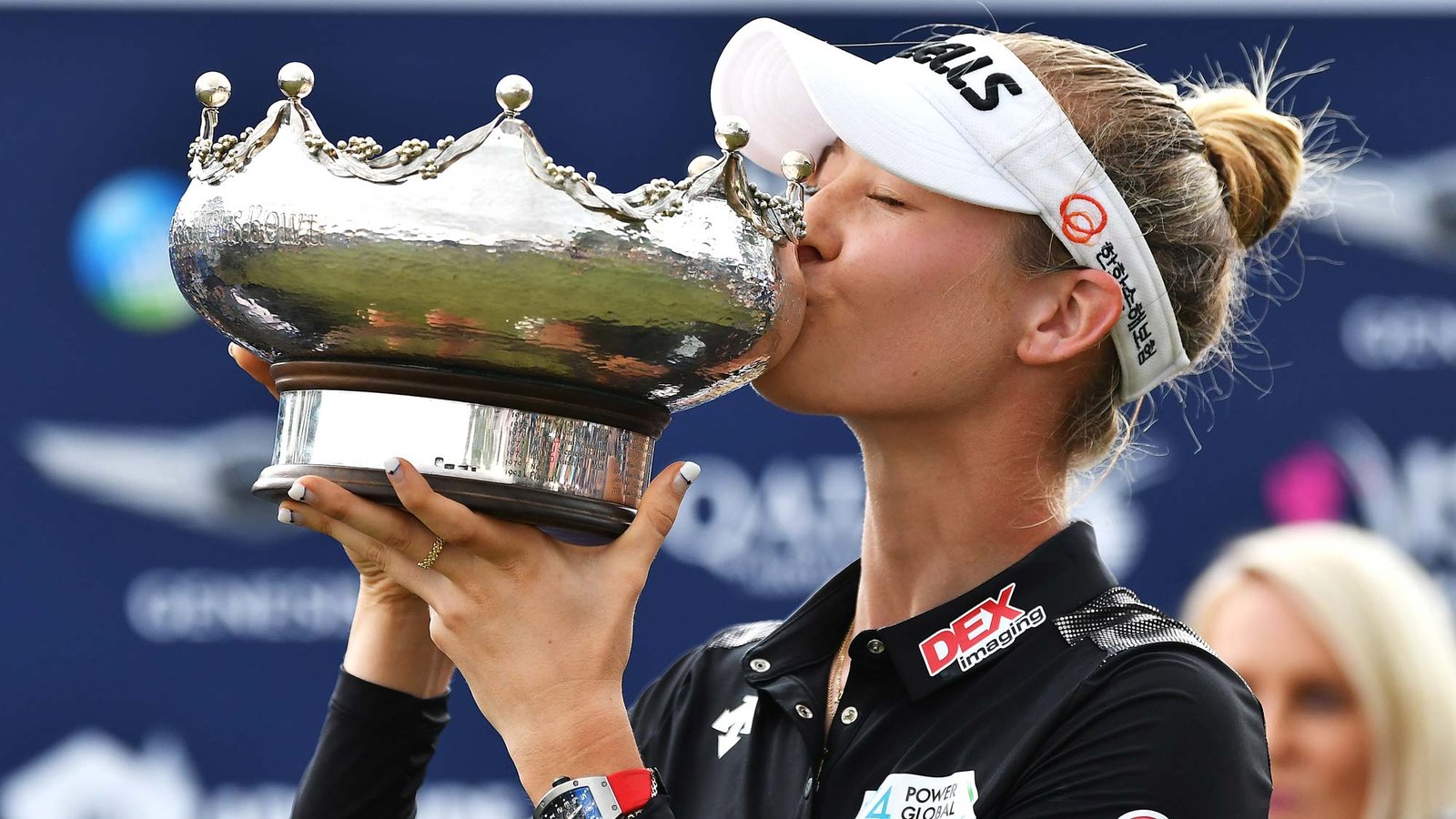 Defending champion Nelly Korda