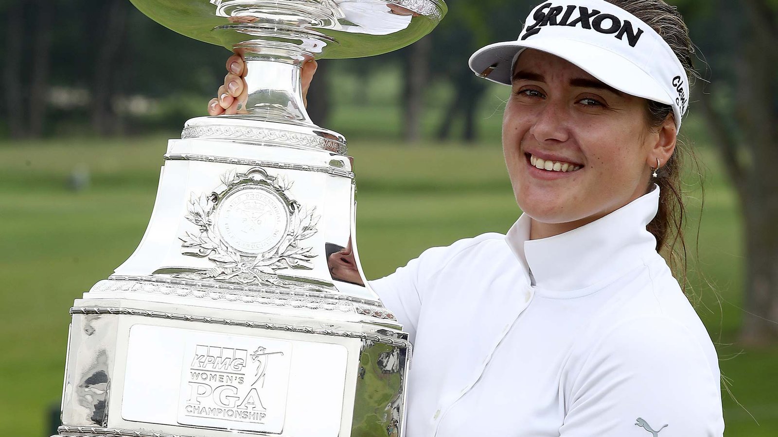 Defending champion Hannah Green
