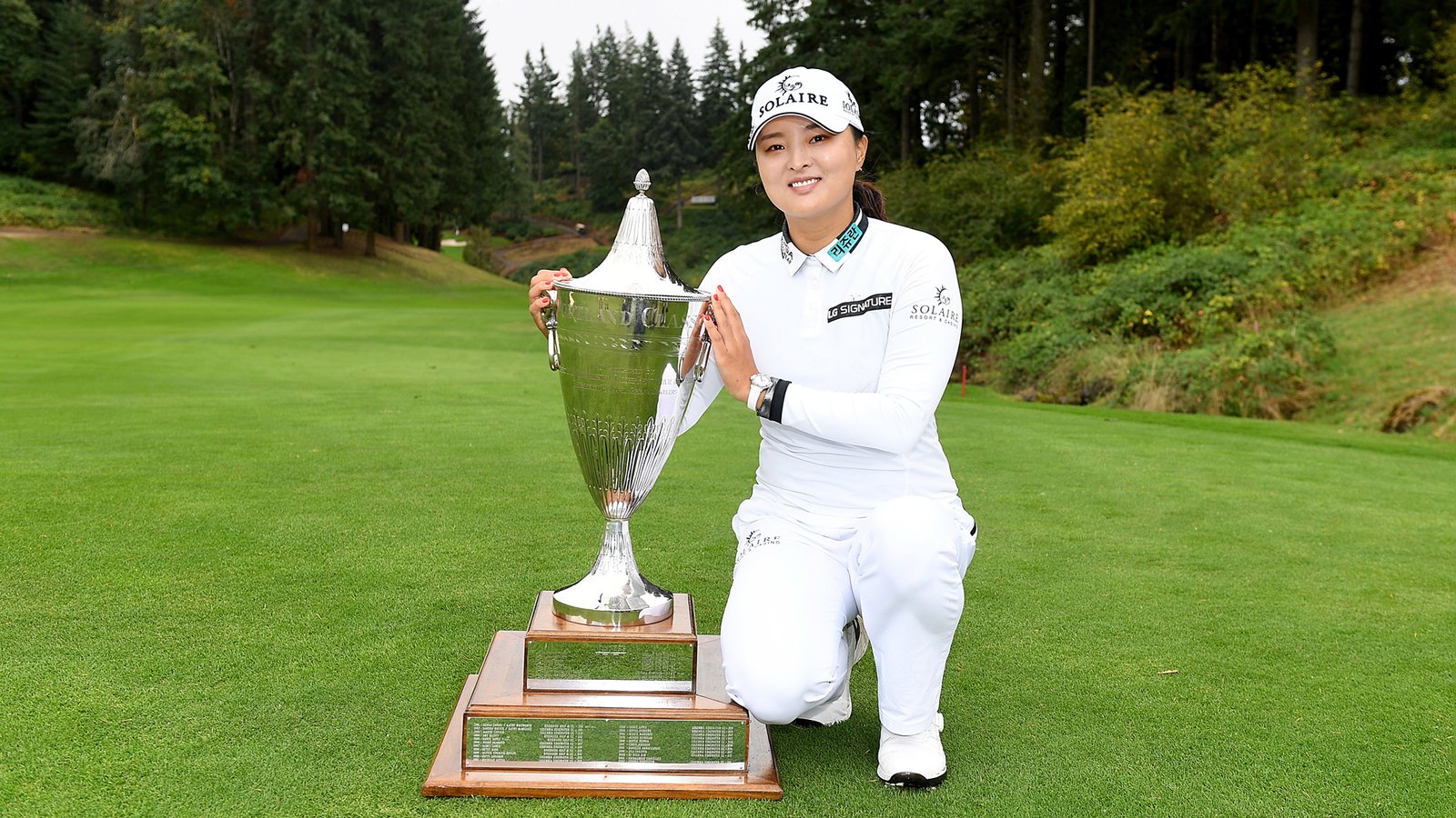 Defending champion Jin Young Ko