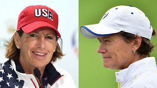 Juli Inkster and Catriona Matthew