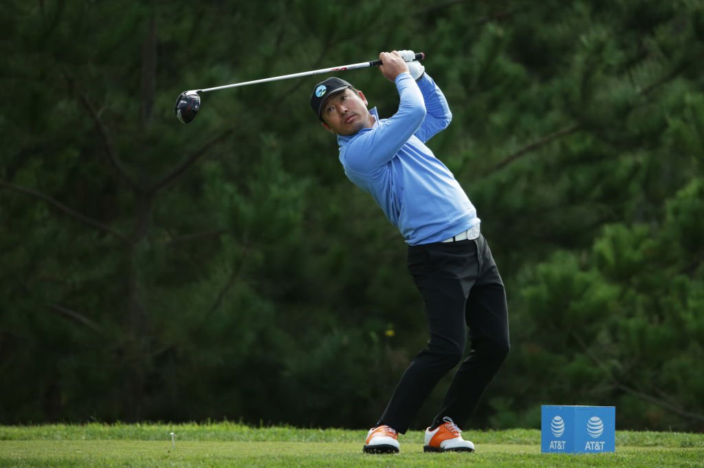 Ho-Sung Choi at the end of his swing
