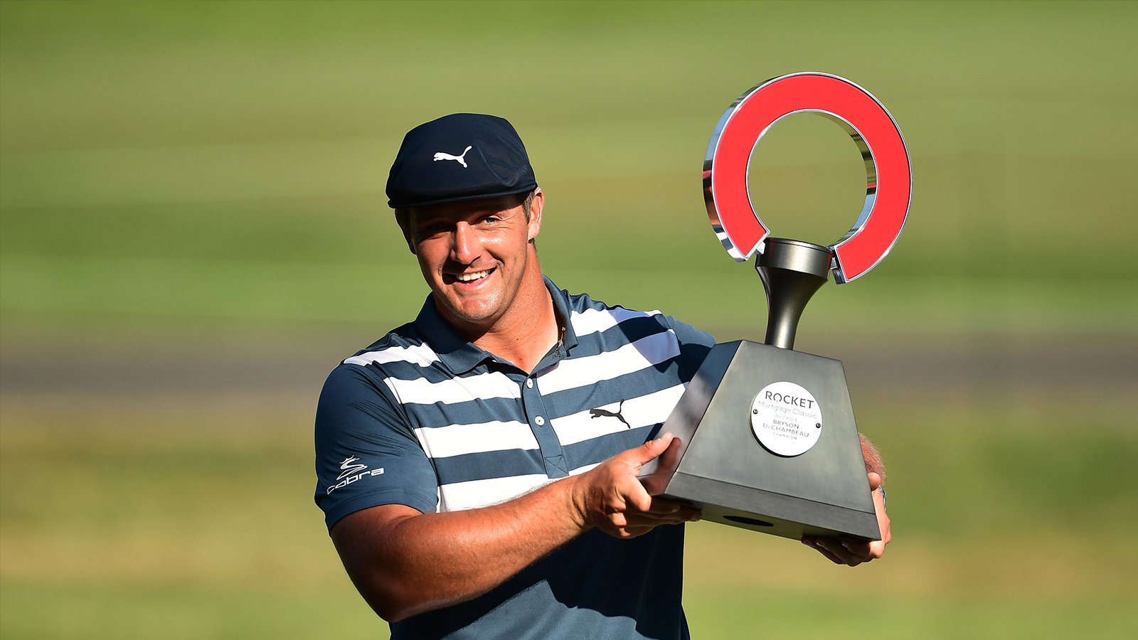 Defending champion Bryson DeChambeau
