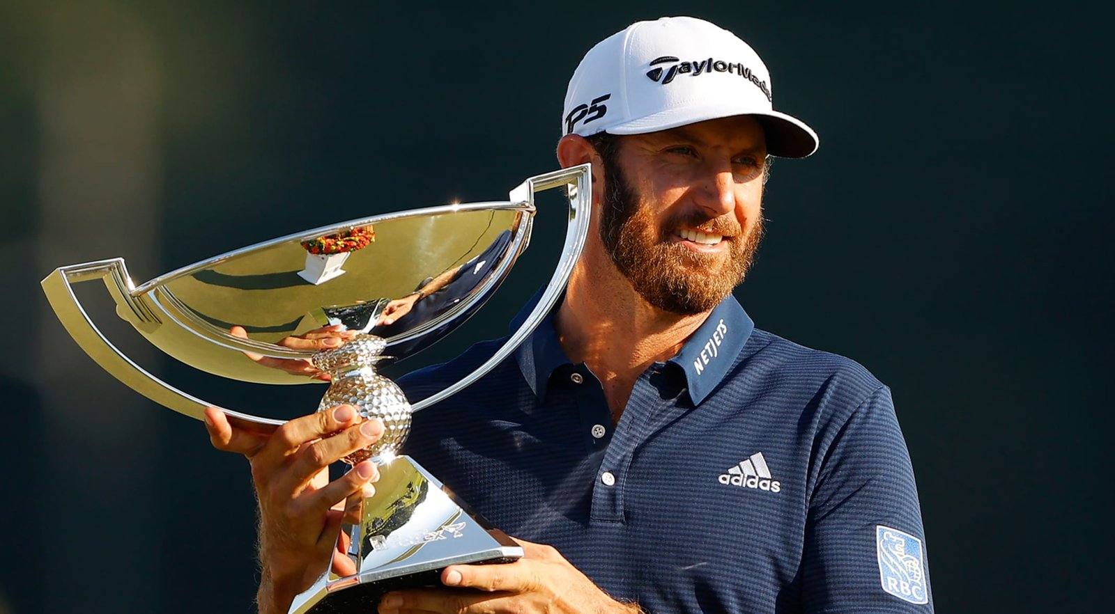 Defending champion Dustin Johnson