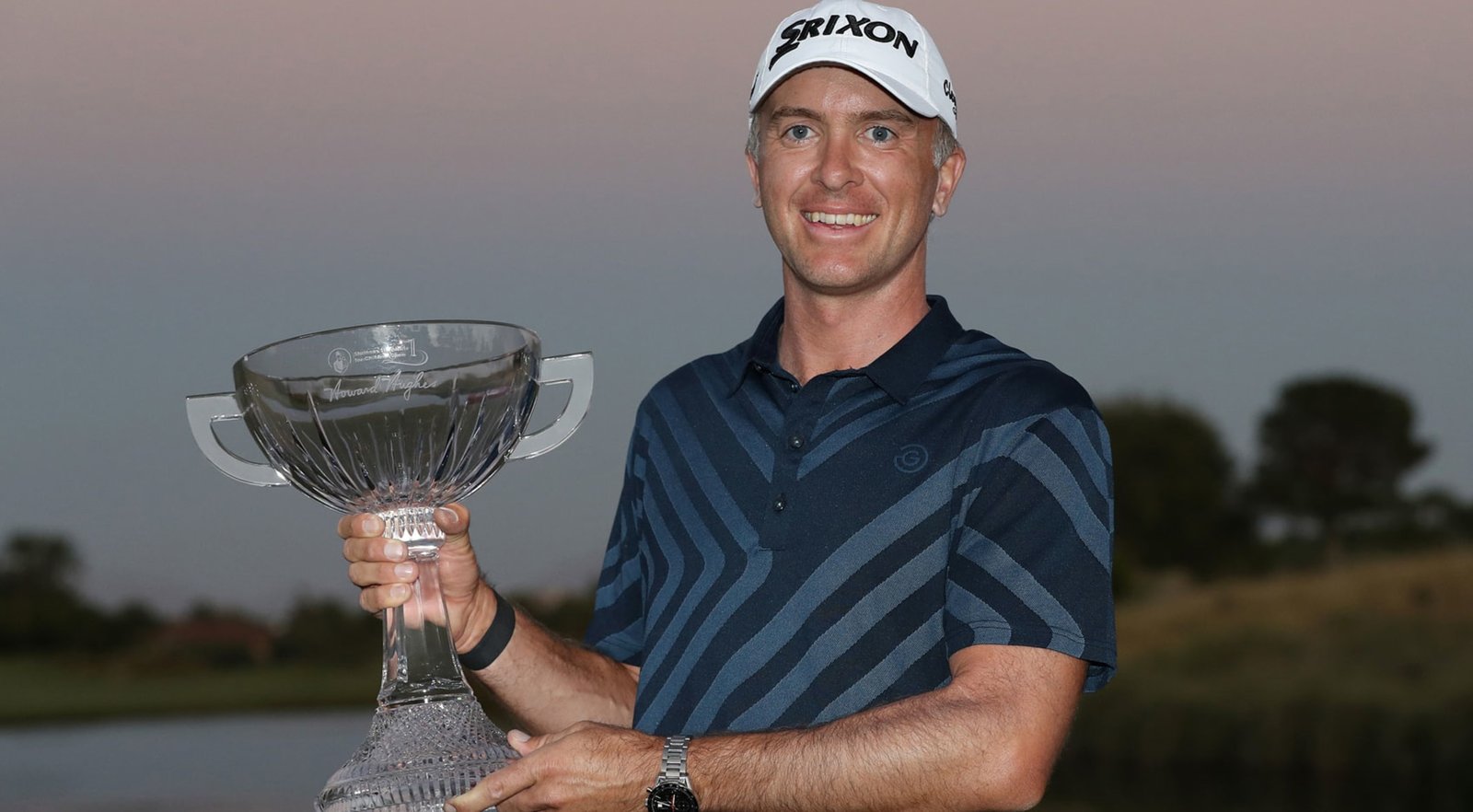 Martin Laird with Shriners trophy