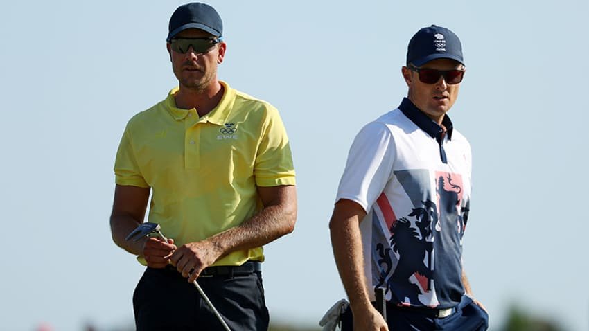 Henrik Stenson and Justin Rose