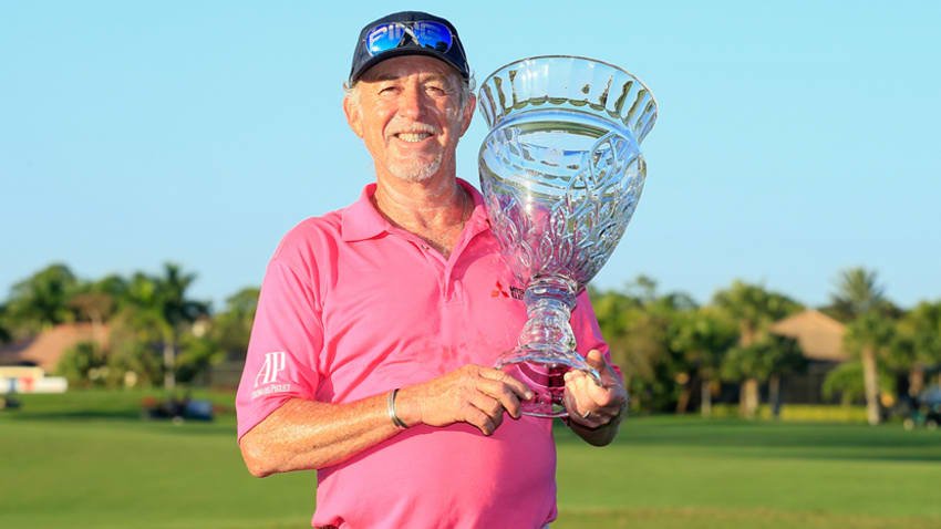 Defending champion Miguel Angel Jimenez