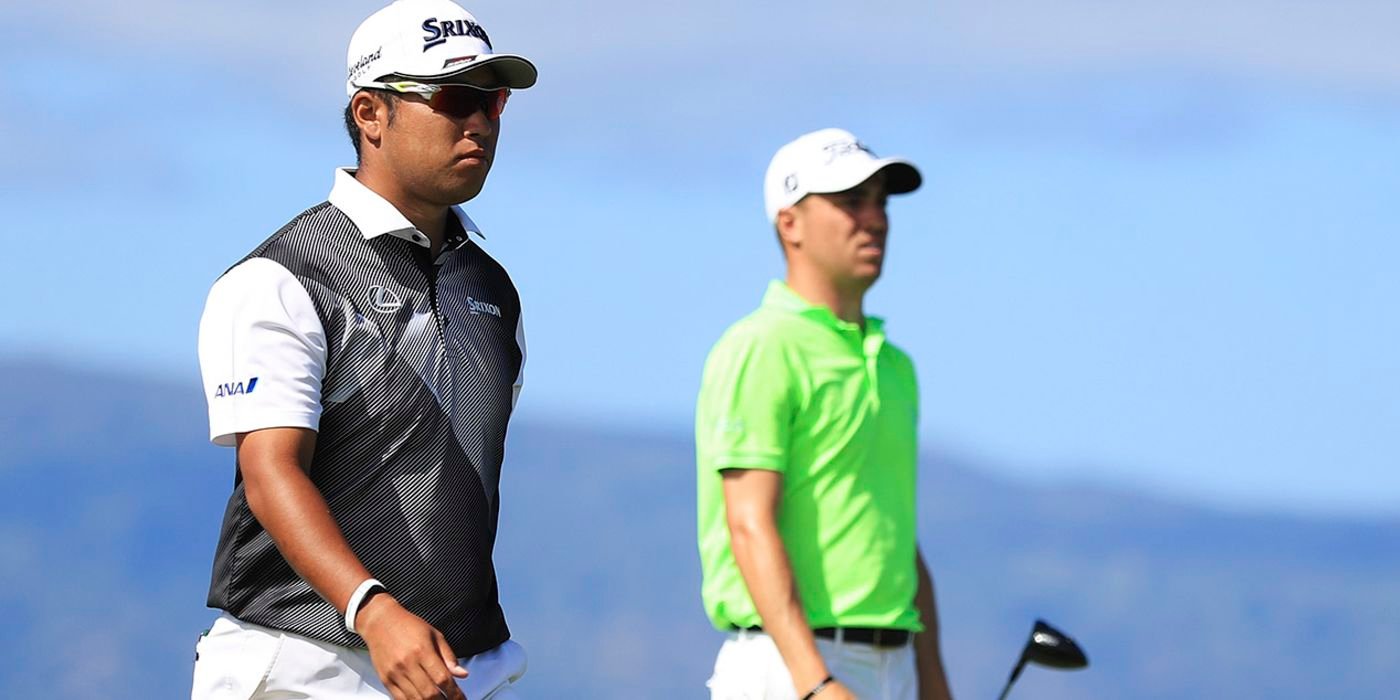 Hideki Matsuyama and Justin Thomas