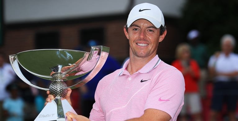 Defending champion Rory McIlroy