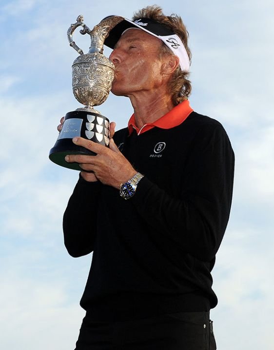 Bernhard Langer at 2014 Open, Royal Porthcawl