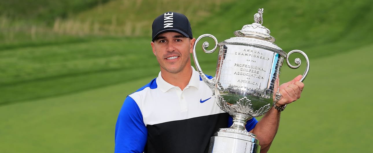 Defending champion Brooks Koepka