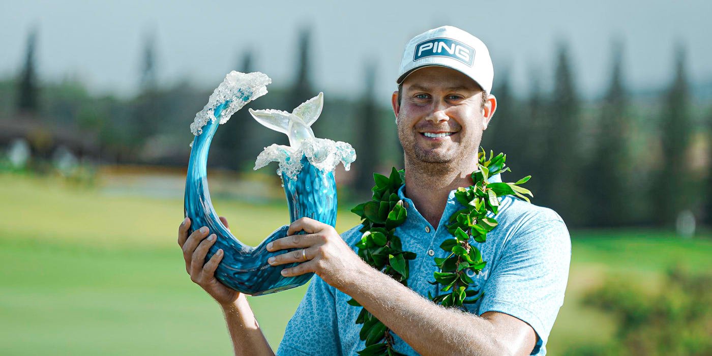 Harris English with SToC trophy
