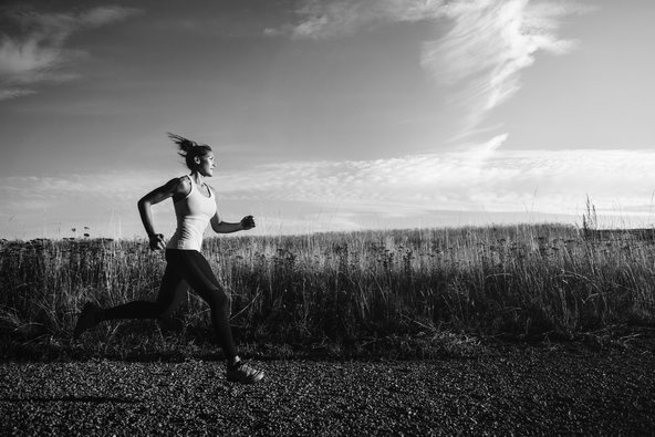 Female runner