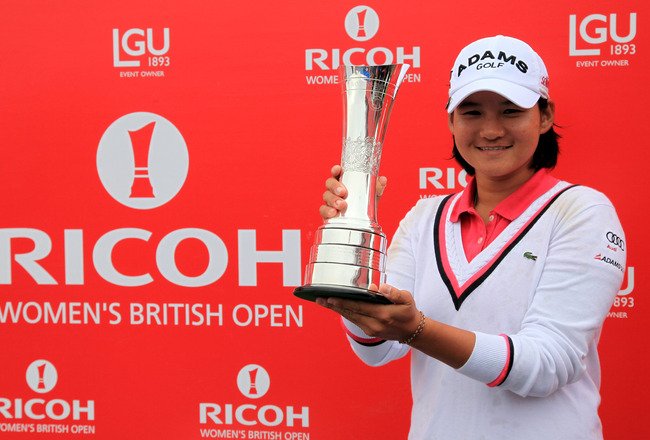 Yani holds her 5th major trophy