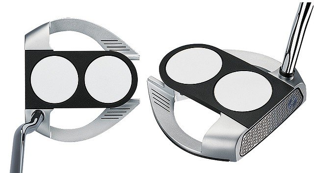 One of the new Odyssey putters