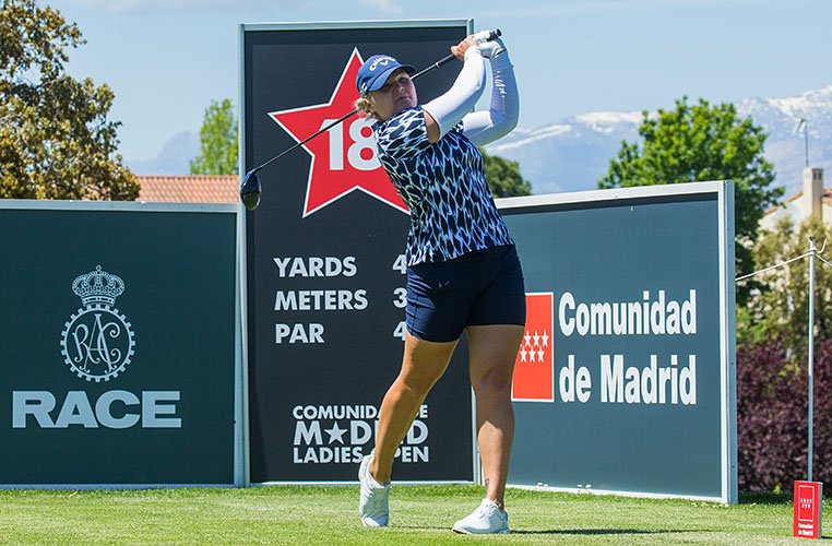 Second round leader Tiia Koivisto
