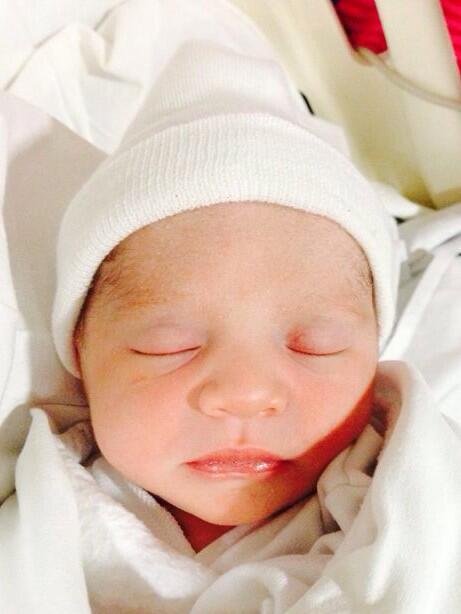 Lorena's new baby