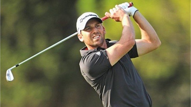 Sergio poses after a shot