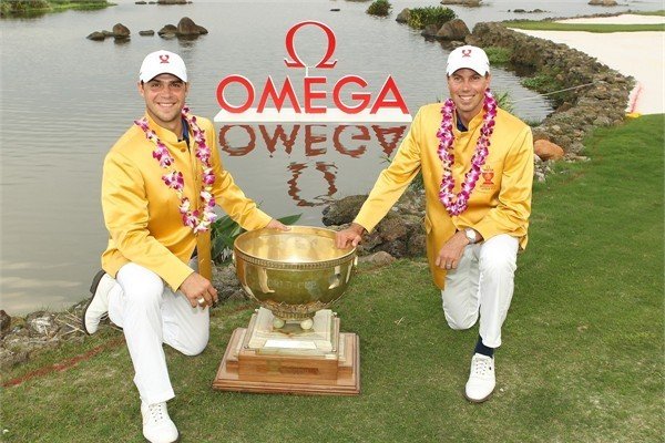 Kuch and Woodland with the big prize