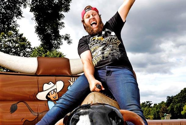Beef on a mechanical bull
