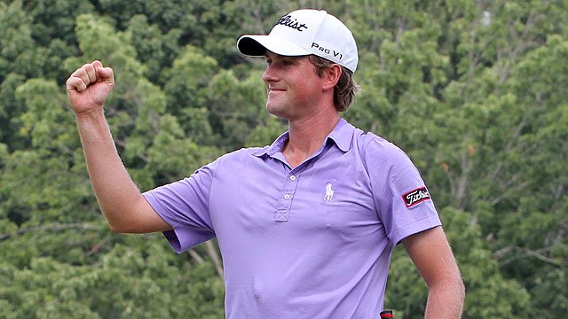 Webb Simpson at the Wyndham Championship