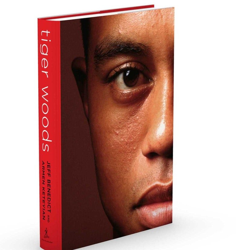Cover of the new Tiger Woods book