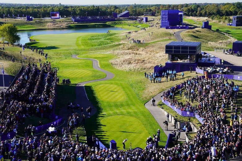 The Ryder Cup venue in France
