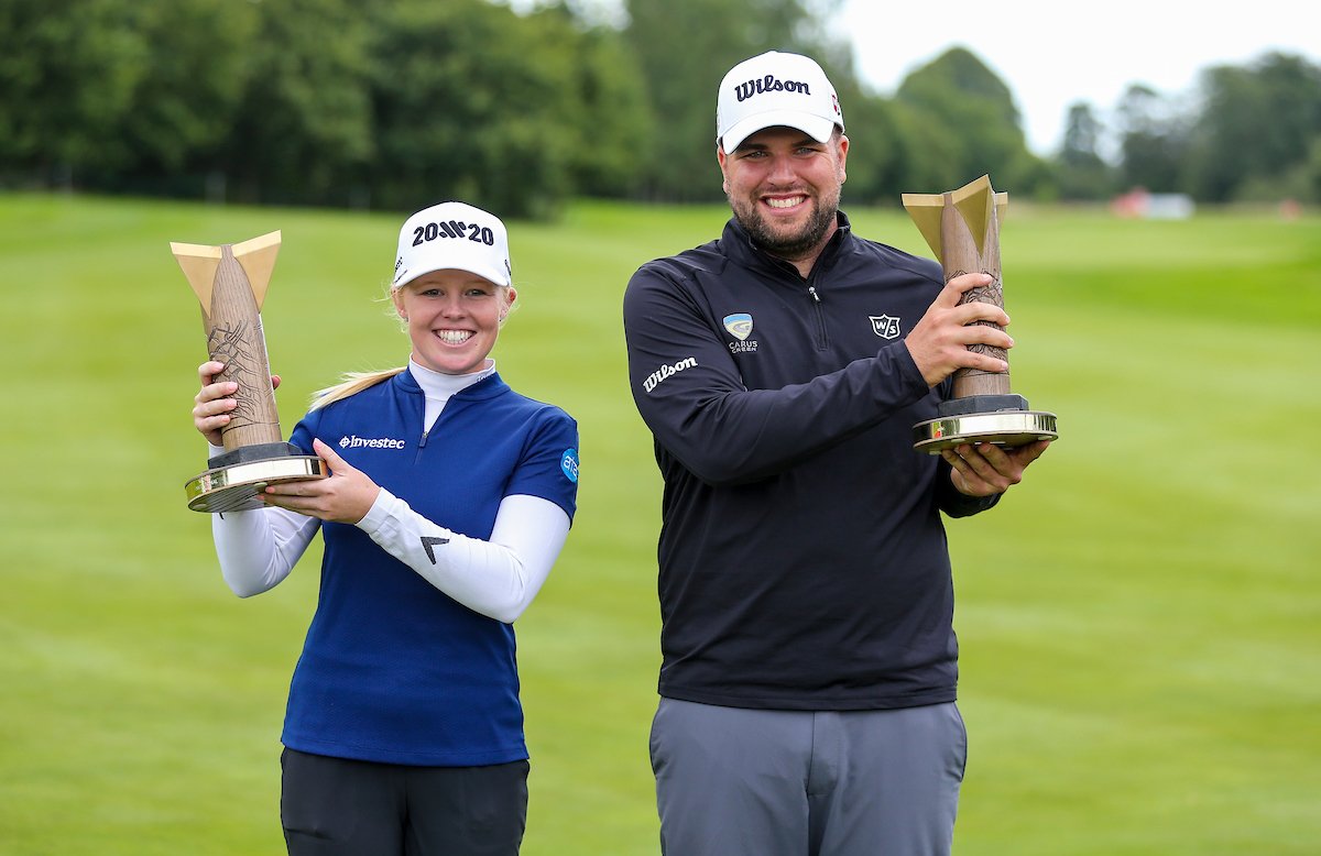 2019 winners Stephanie Meadow and Jack Senior
