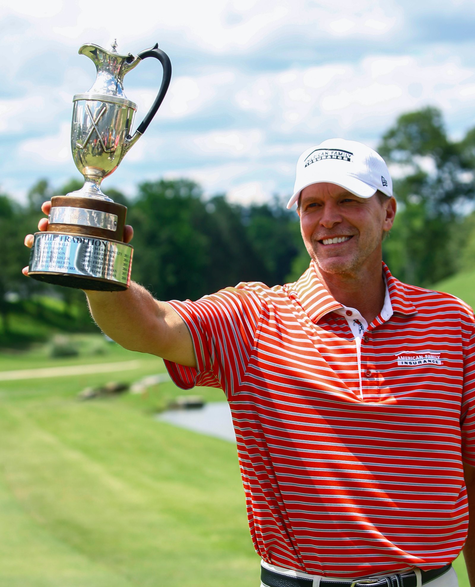 Defending champion Steve Stricker