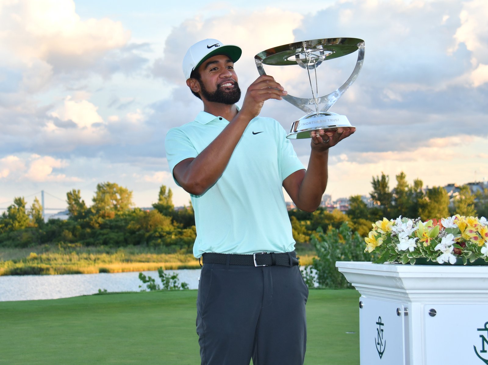 Defending champion Tony Finau